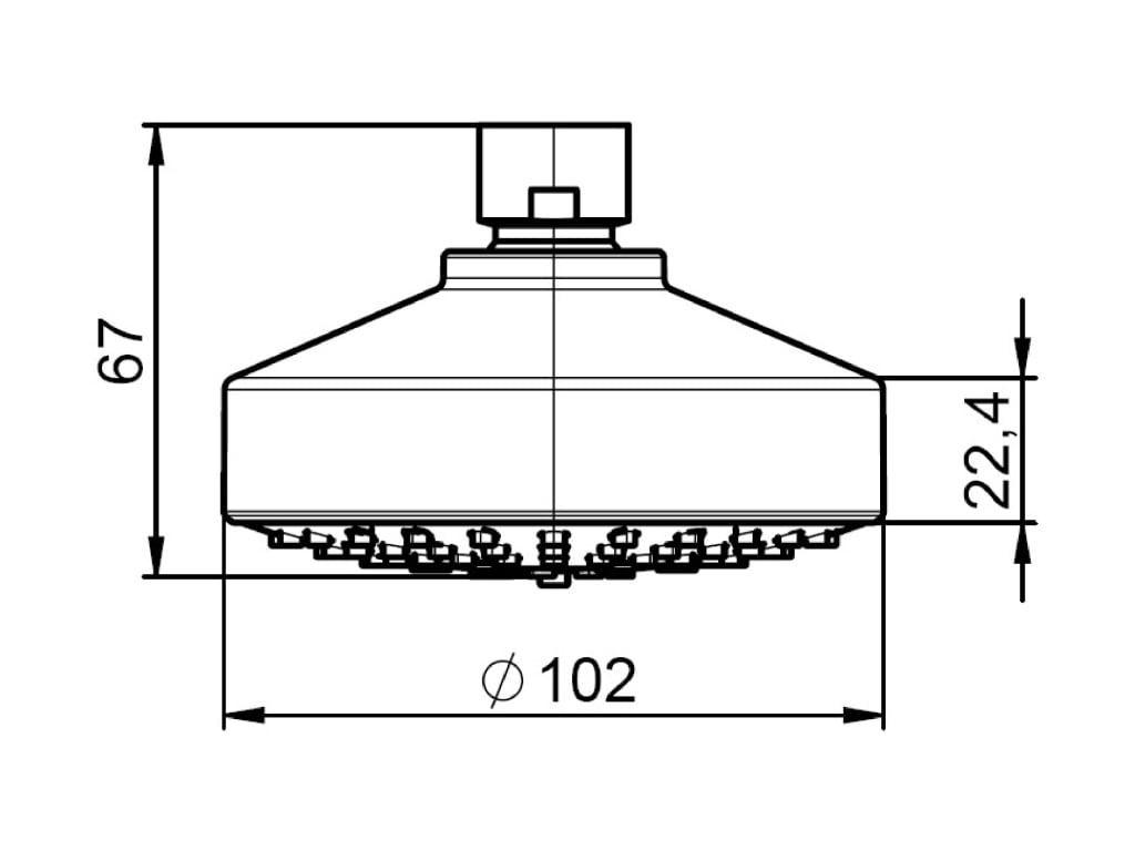 Esquema de cotas