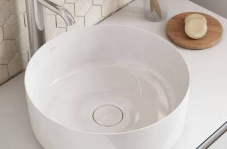 Lavabo resistente y ligero de Roca con Fineceramic